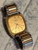 Working SEIKO QUARTZ Twin Quartz Chariot Vintage All Vintage Men's Watch, Gold, Quartz, Gold