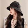 Men's Women's Summer Outdoor Camping Neck Protection Basin Hat Japanese Style Large Eave Sunshade Leisure Sun Protection Waterproof Hat