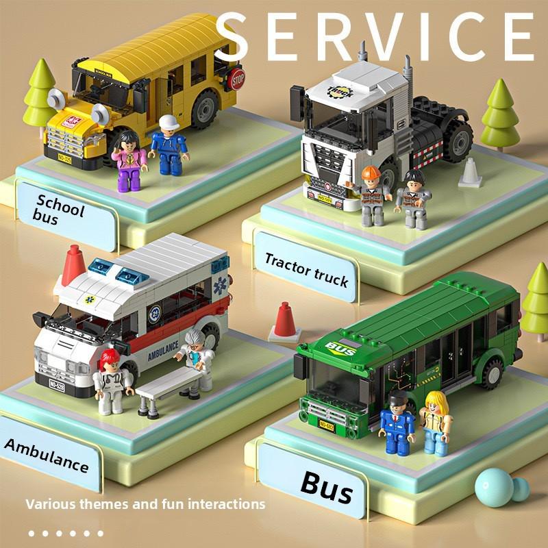 High Quality Abs Car Building Blocks With Diy Assembly For Kids And Teens