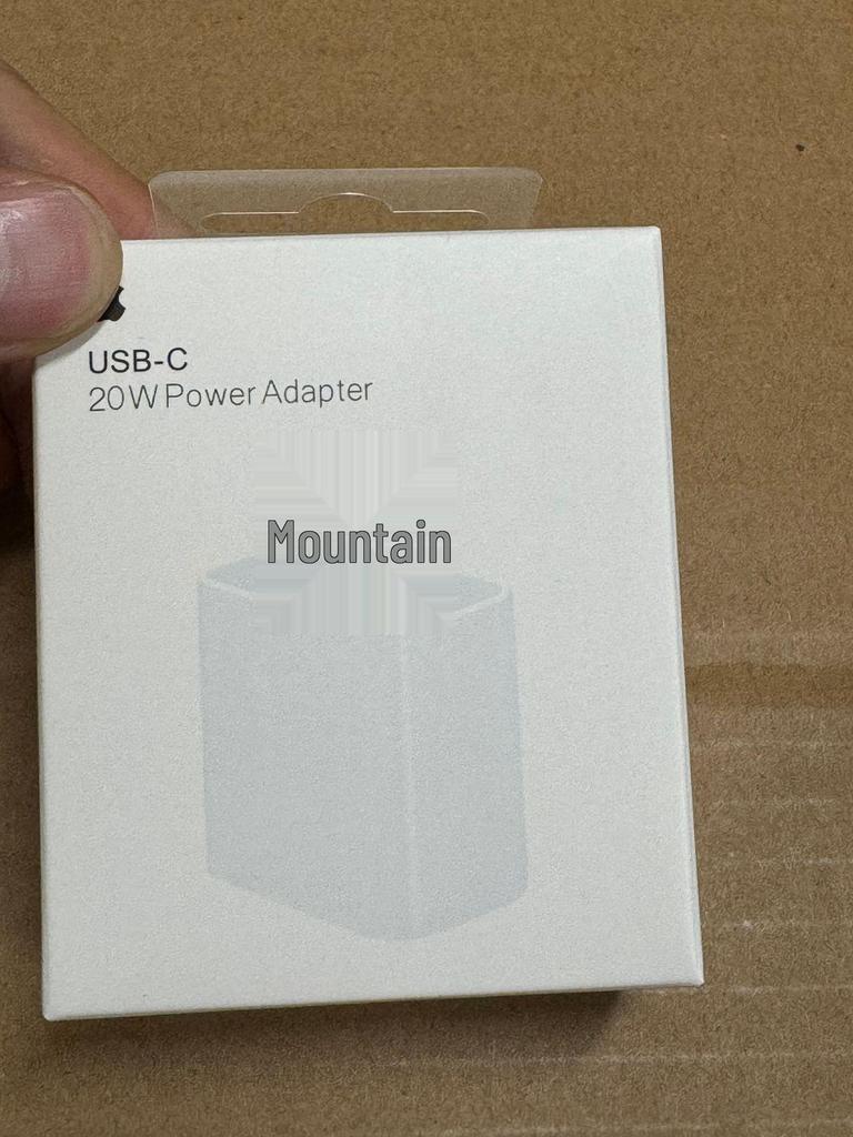 Compatible with Apple 20W USB-C Adapter for iPhone 15/14 Pro - Flash Charge Original.