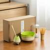 4pcs/set Japanese Ceramic Matcha Gift Box Matcha Tea Set With Whisk And Bowl Sumptuous Grinder Brush Tea Tools Hold