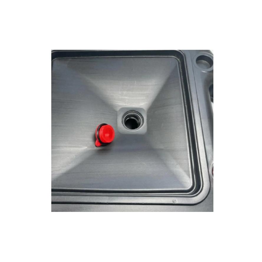 8L Oil Drain Pan Lightweight Plastic Oil Collect Pan Automotive Tool Portable Spill Resistant for Workshop, Garage
