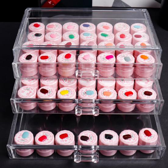 Cheap Great Smooth Edge Antiscratch Sturdy Stackable Vanity Makeup Gel