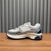 Soleist  Silver Horn King Chunky Sole Dad Trainers 25C Leather and Mesh Blend Height-Enhancing Breathable Casual Sports Shoes for Women