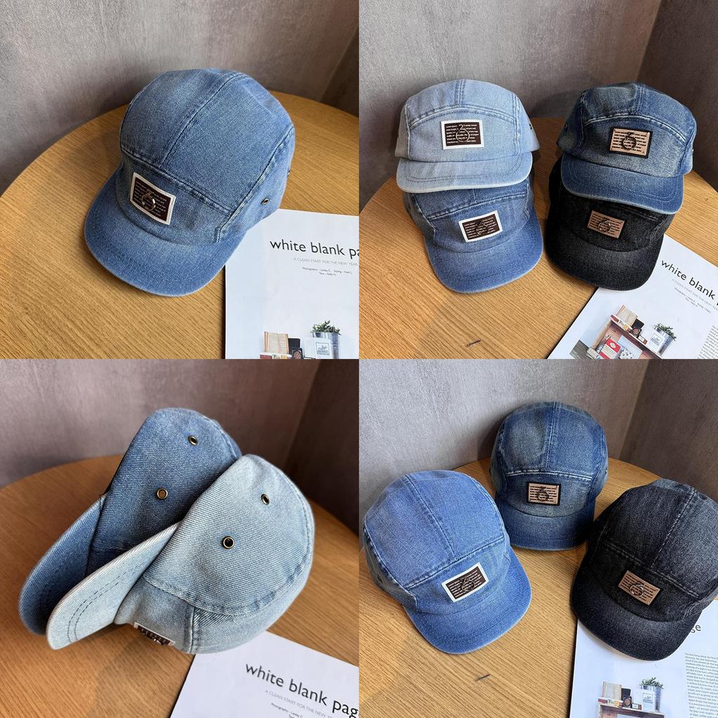 Modern Alphabet Embroidered Cotton Baseball Cap With Breathable Design For Teens