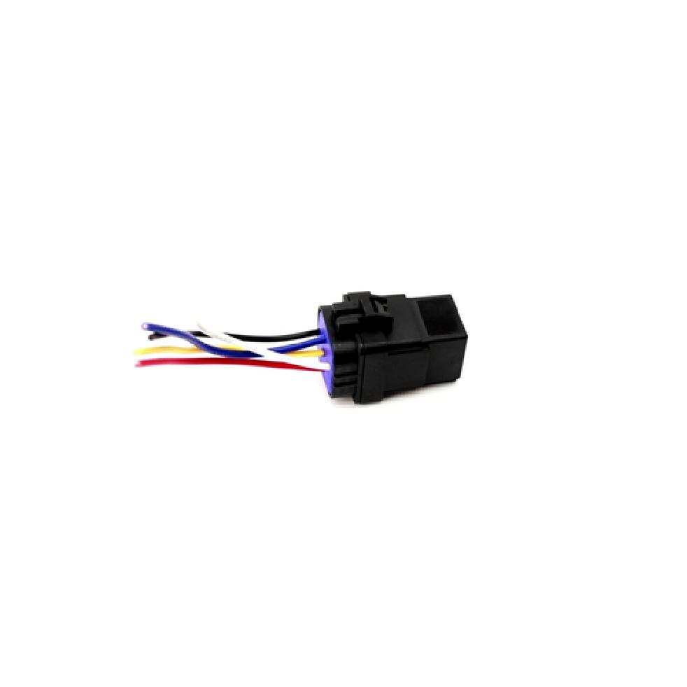 12V 40/30A Waterproof 5-Pin SPDT Mini Relay w/Watertight Connector and Pigtail