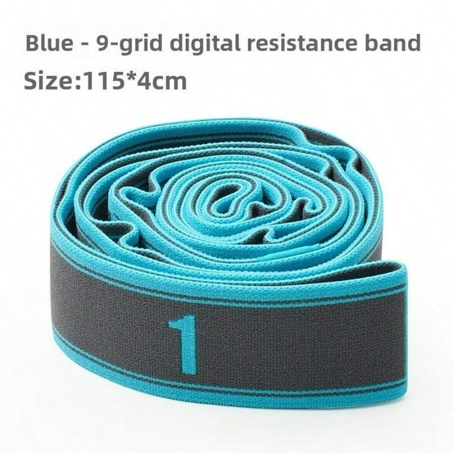 Adult Yoga Stretching Belt Fitness Elastic Belt Female Resistance Stretching Belt Dance Belt Pilates Straps