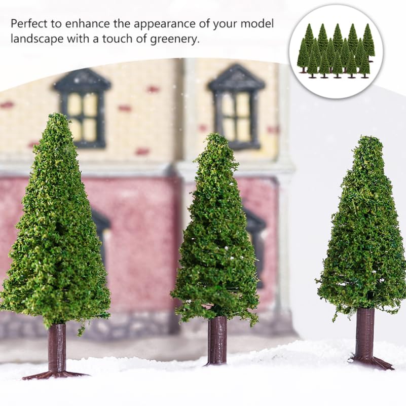 ARTIBETTER Model Pine Trees for Dioramas, Landscape Trees, Tree Models for Landscape Layouts, Architecture, Railways, Wirework, Plastic, Home