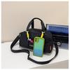 Outdoor Large Capacity Nylon Crossbody Bag With Zipper Pockets For Casual Travel