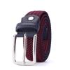 Non-Porous Non-Punching Men'S Canvas Belt Elastic Elastic Woven Belt Female Trendy Student Belt