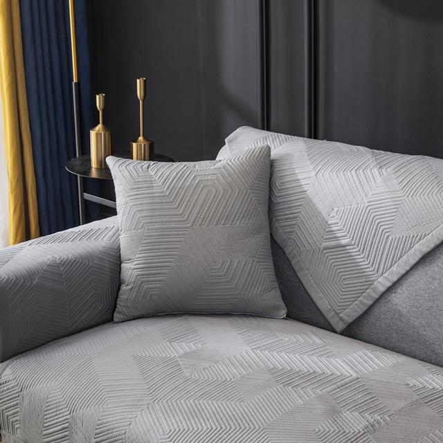 

Четыре сезона, деревенская ткань, вышитая диванная подушка, простая нескользящая одинарная, двойная, тройная комбинированная диванная подушка, подлокотник, полотенце 45x45 Pillowcase1