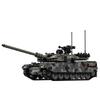 66058 Leopard 2A7 Main Battle Tank Model - Challenging Military Assembly Building Blocks for Boys, Cross-border Toys