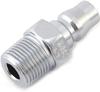 SK11 High Coupler Male 30PM Plug Silver R3/8 (Tapered Thread)