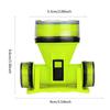 Portable Rechargeable Diving Headlight 350m Underwater 2 Light Modes Waterproof Super Bright LED Diver Spearfishing Headlamp New