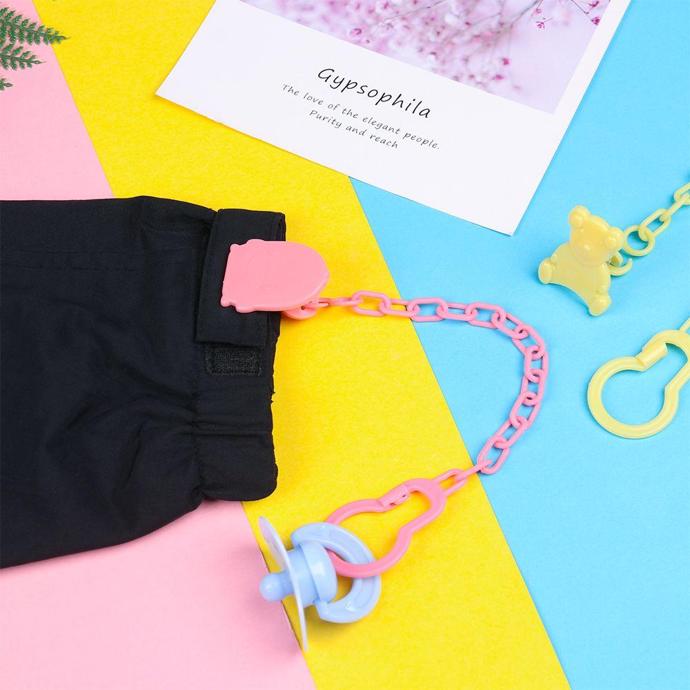 1PC NEW Chew Toy Infant Pacifier Chain Nipple Holder Teether Strap Baby Teething