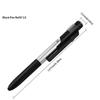 4 In 1 Folding Multifunction Pen With Led Light Touch Screen Stylus Phone Stand For Writing Office Student Stationery Supplies