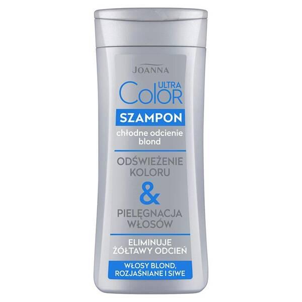 Joanna Ultra Color Shampoo For Hair Cool Blonde Shades 200Ml