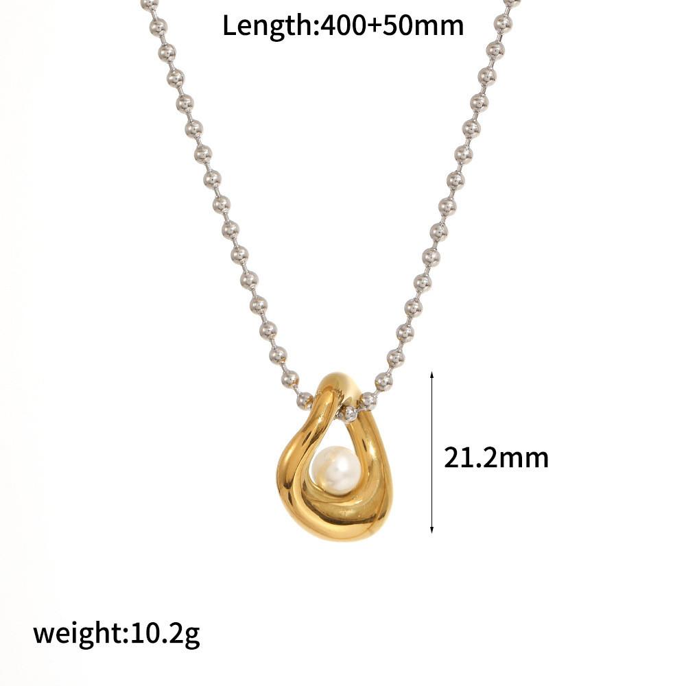 Minimalist Heart Shape Stainless Steel Earring Set With Moon Elements For Women