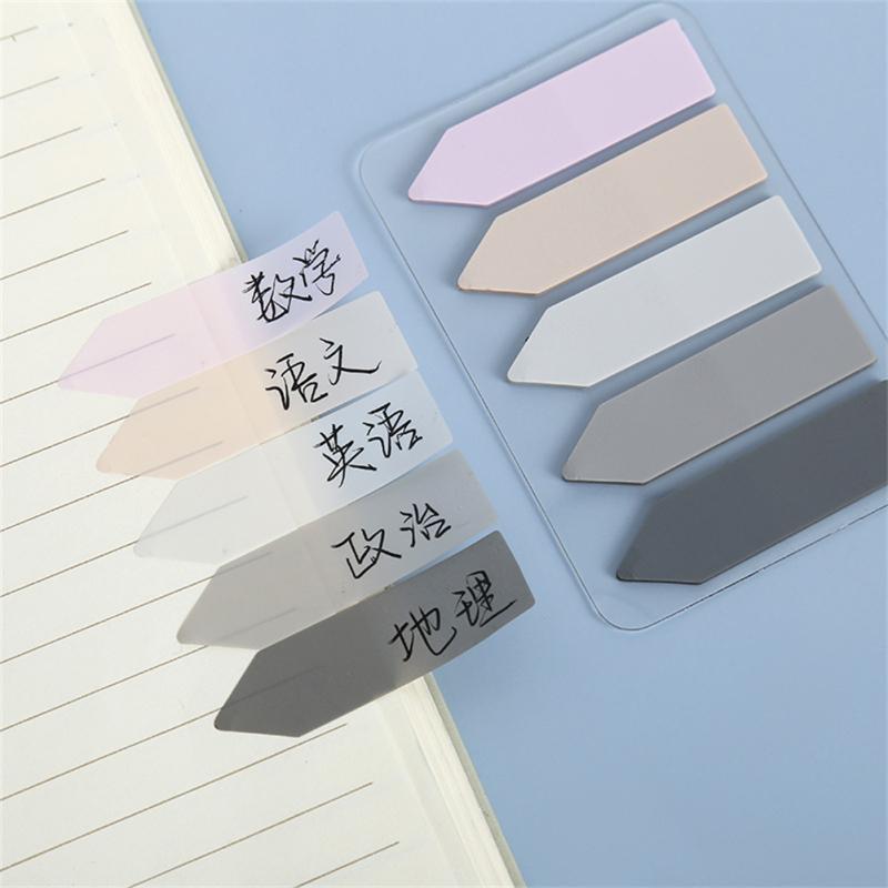 100 Stück Haftnotiz-Indexregisterkarten Morandi Color Note Selbstklebende Kombinationsetikettenaufkleber