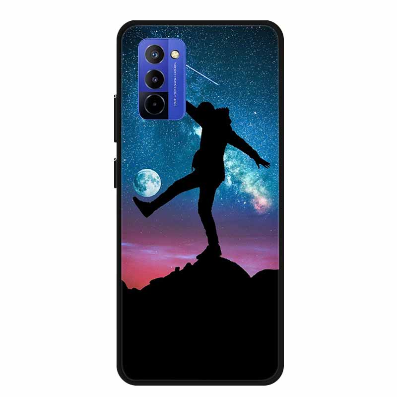 Phone Case For Wiko 10 Back Cover Case Shockproof Black Bumper Silicone Soft Funda For Wiko 10 Case For Wiko10 Coque 6.75" Capas