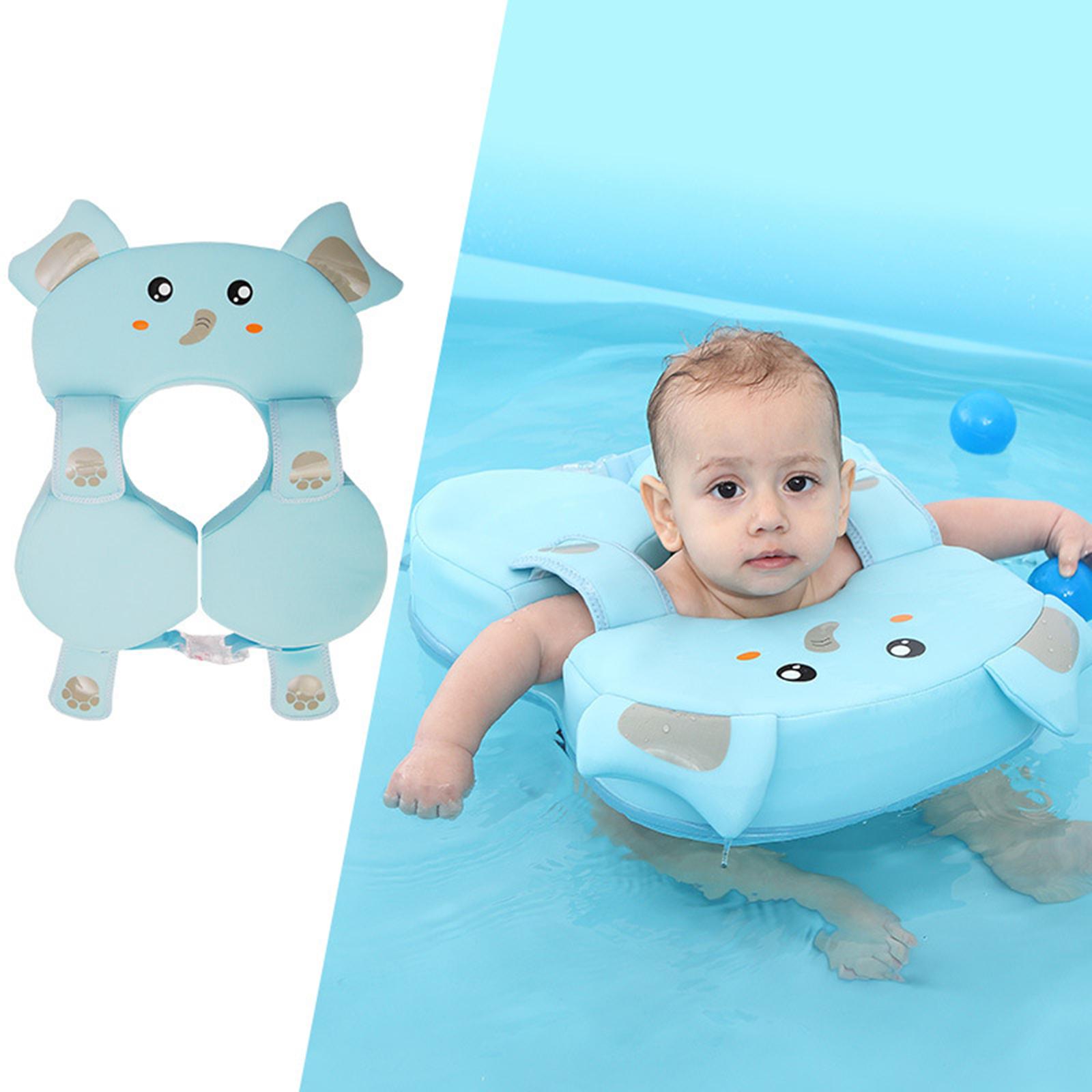 

Non Inflatable Float Cartoon Animal Soft Swimming Ring for Children Toddlers рожевий