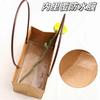 Bouquet Gift Box Florist Supplies for Wedding Christmas Waterproof Flower Gift Bags Handled Tote Bag Kraft Paper Boxes 10pcs