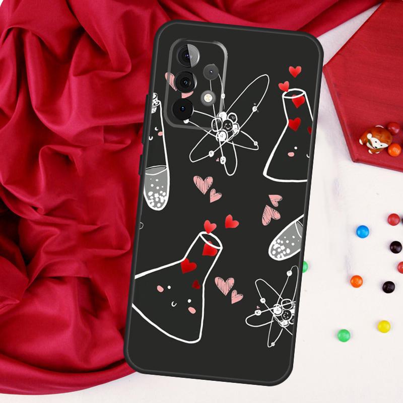 Science Chemistry Caffeine For Samsung Galaxy A26 A05 A06 A16 A54 A34 A14 A22 A32 A52 A55 A35 A15 A53 A13 A56 A36 Case