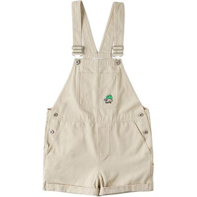 X Hirono Collaboration SS24 Brand Logo Comfortable Adjustable Mid-Rise Cami Jumpsuit Women Jumpsuit Oatmeal VN000K9Z2N1