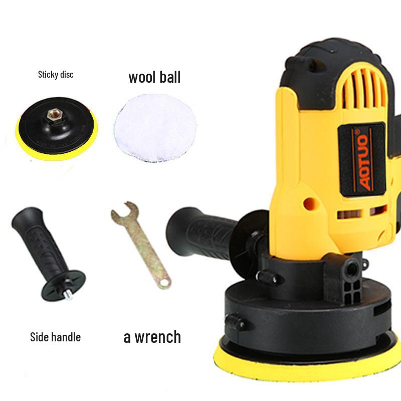 Handheld Car Polisher & Multi-Surface Floor Waxing Machine