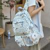 Puppy Printed Schoolbag Junior High School Students Lightweight Backpack Women's Cartoon Backpack