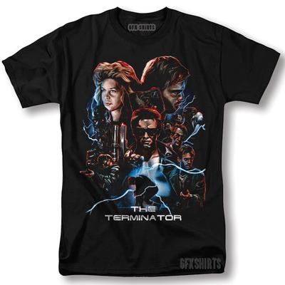 Terminator Shirt Graphic Movie Classic Retro Vntg Graphic Design TShirt Unisex T-Shirt