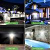 100 LED Solar Lamp with Motion and Twilight Sensor 600 Lumens 1800 mAh 3.2V Battery