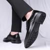 Fashion Black men's leather shoes Classic retro formal style Leisure Party Business Office Minimalist gentleman's shoes Hot selling