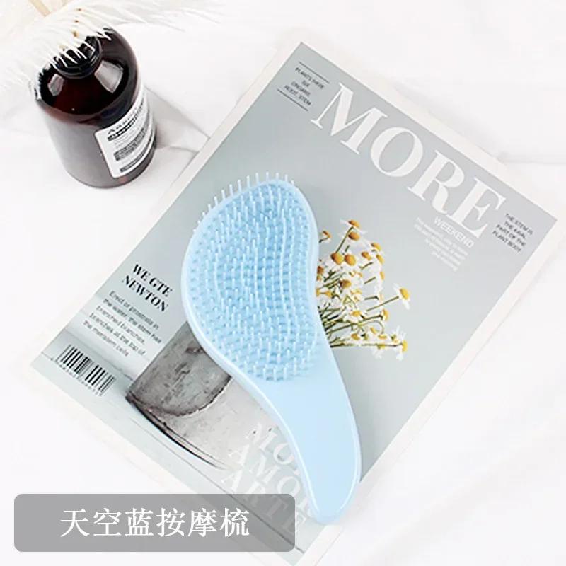 Detangling Comb Anti-static Massage Hair Brush Tangle Detangle Air Cushion Hair Brush Comb Salon Barber Hair Styling Tools