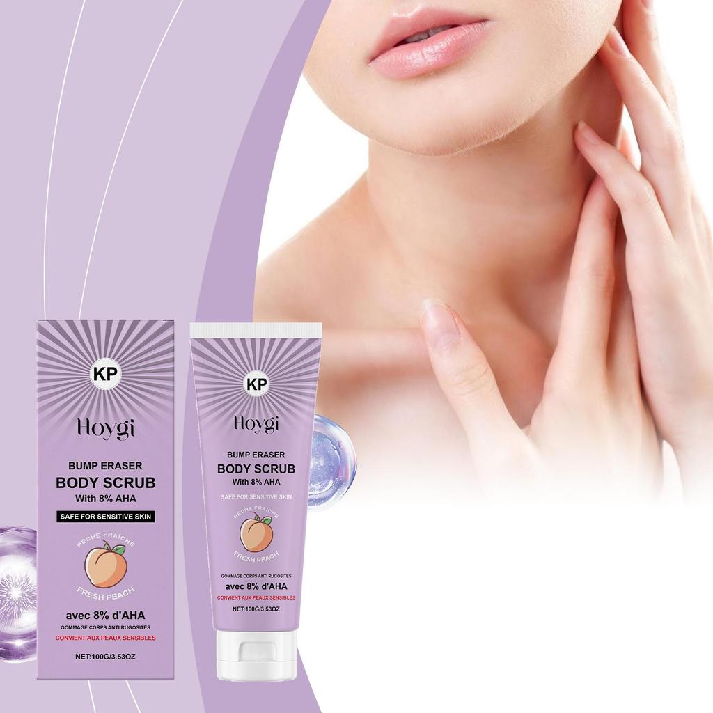 Peach-Scented Body Scrub: Nourishes, Softens and Tightens Skin, Moisturizes, Exfoliates, and Cleanses the Body