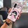 Silicone Cute Phone Case For Sony Xperia5 IV Full Wrap Protective Anti-knock Graffiti Back Cover Anti-dust Shockproof