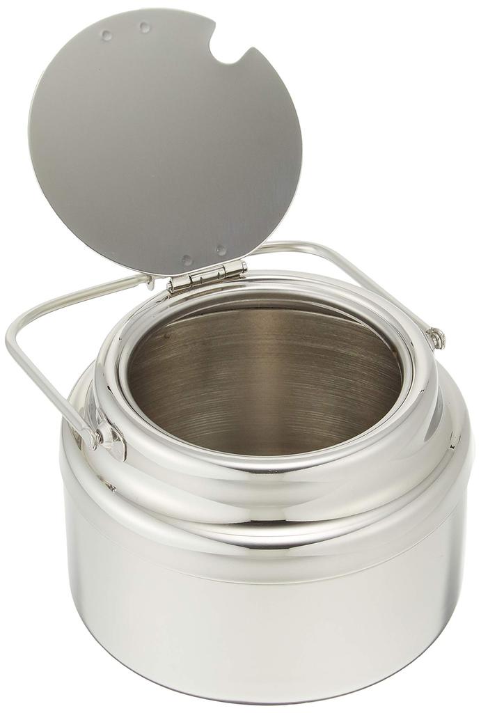 Wadasuke SW Rotating Sugar Pot, 18-8 Stainless Steel, Japan, PJY50