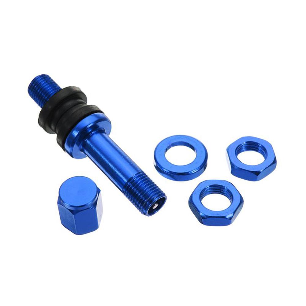 High Pressure Motorcycles Car Wheel Aluminum Zinc Zinc Alloy Valves Dust Caps Bolt-in Tire Valve Stems TR48E