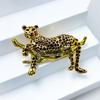 Lehká brož inspirovaná zvířaty se zapínáním na bezpečnostní špendlík, slitina odolná proti poškrábání, dekorativní šperk