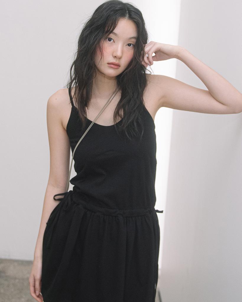 HAVISM Sleeveless Onepiece(Black)