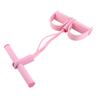 4 Tube Elastic Pull Rope Sit Up Training Pedal Resistance Band   Stretching Fitness Equipment