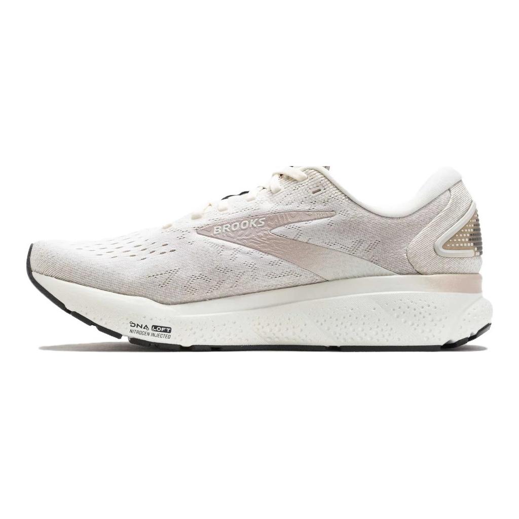 Brooks Ghost 16 Kokosnuss Schmiedeeisen Herren Sneaker Creme Chateau 110418-1D-164
