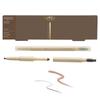 Excel The Prime Eyebrow PE01 Natural Brown Eyebrow Eyebrow and Eyebrow Powder Eyebrow [New] Pencil, Brush, - 3-in-1