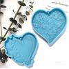 2Pcs Eye Catching Mold for Butterfly Keychain Epoxy Silicone Mold with Hanging Hole for DIY Keycchain Pendant Accessory