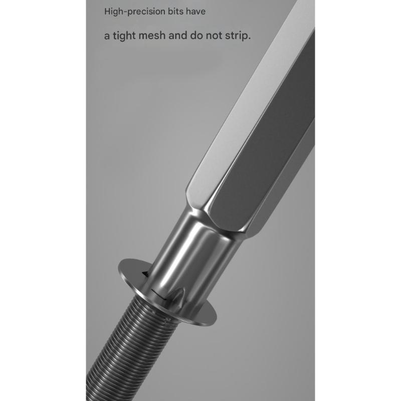 Multifunctional High Precise Screwdriver Bit Set for Phone Computer Eyeglass Repair Alloy Steel Material Portable Storage