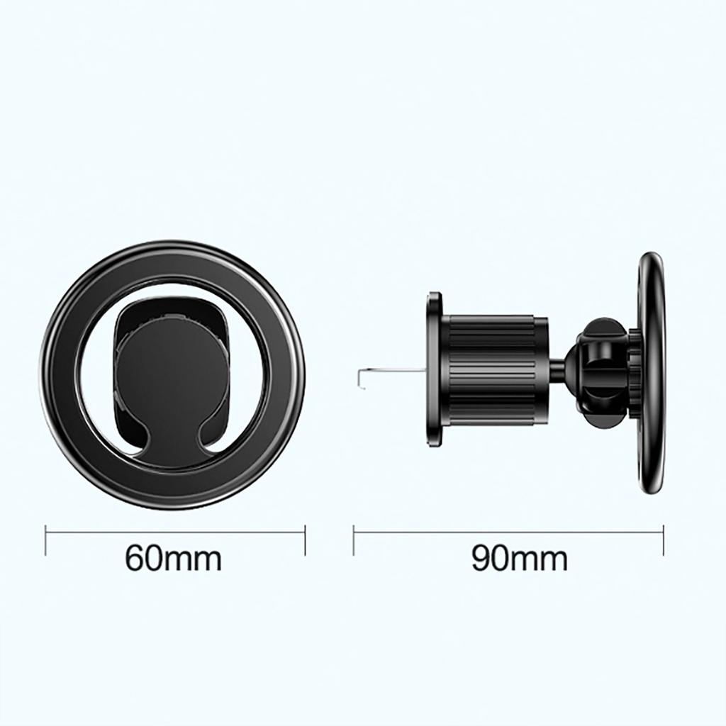 Magnetischer Autotelefonhalter, Ständer, Magnet-Autohalterung, Unterstützung für GPS-Mobilhalterung im Auto für Macsafe iPhone 15 14 13 12 Samsung Xiaomi