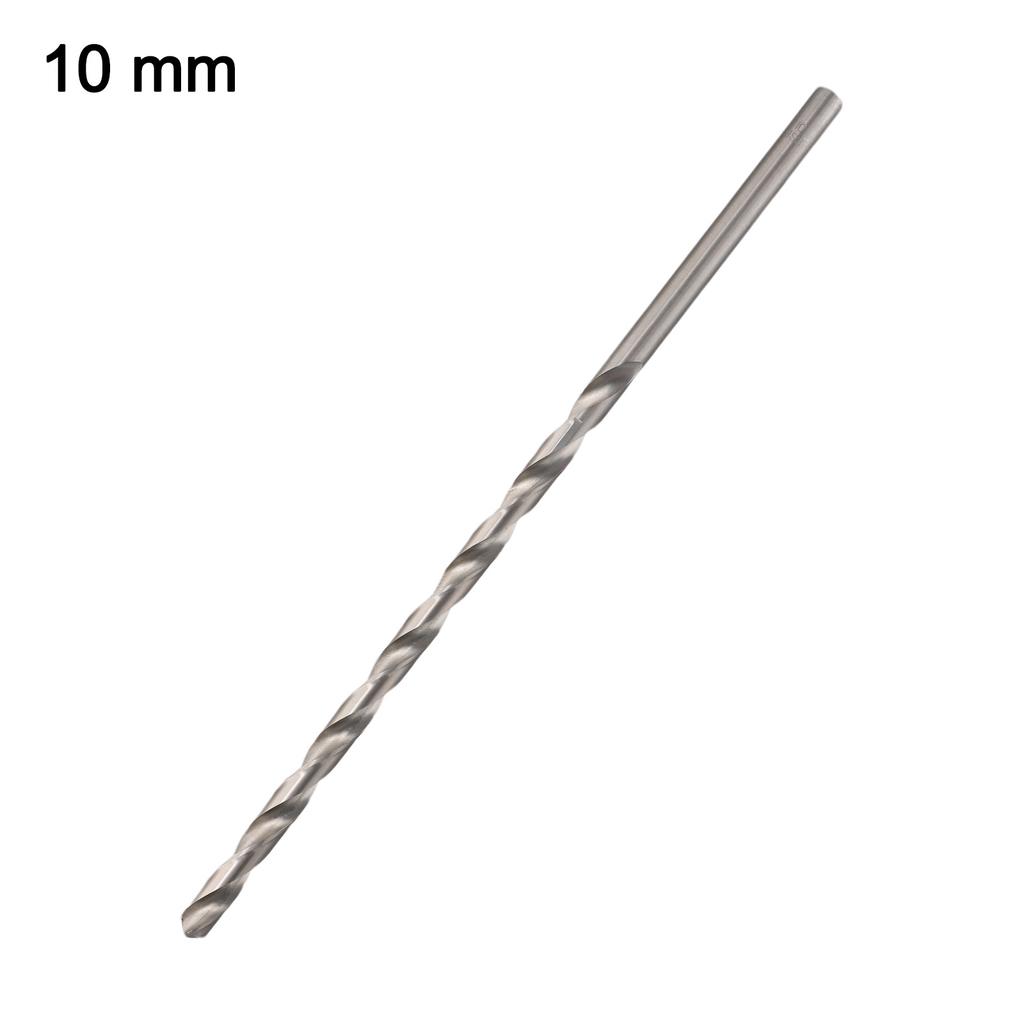 Drilling Drill Bits HSS High Speed Steel Hole Long PVC Plastic Power Tool Silver 300mm Soft Metal High Quality