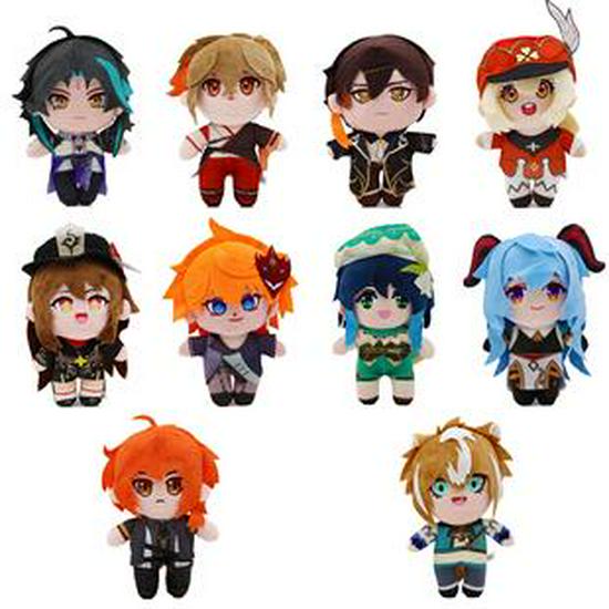 Demon Slayer Plush Toy Set: Tanjiro, Tomioka, Zenitsu, Nezuko Dolls