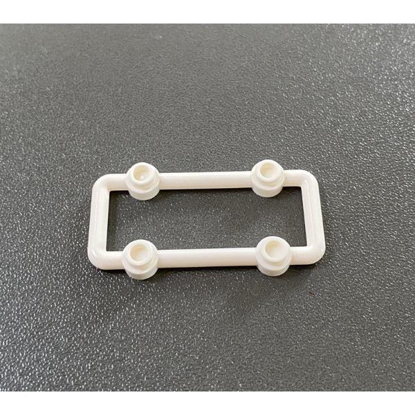 Kleine Partikel Baustein Zubehör 1X6X3 Mit 4 Noppen Zaun, Weiß 23444 6208573 Teile