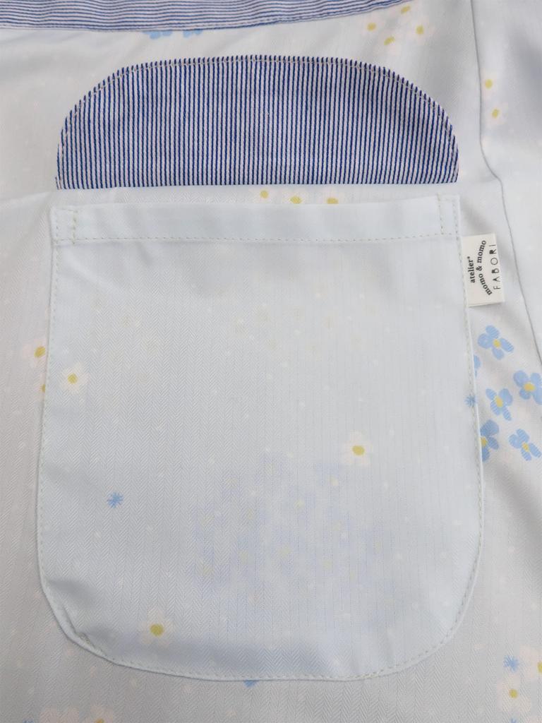 Apron Flare Apron AP42321 CR [Hima Japan] M-L (length 75cm)